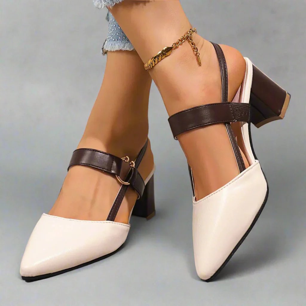 Ivy™ | Cushioned Slingback Block Heels