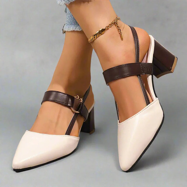 Ivy™ | Cushioned Slingback Block Heels