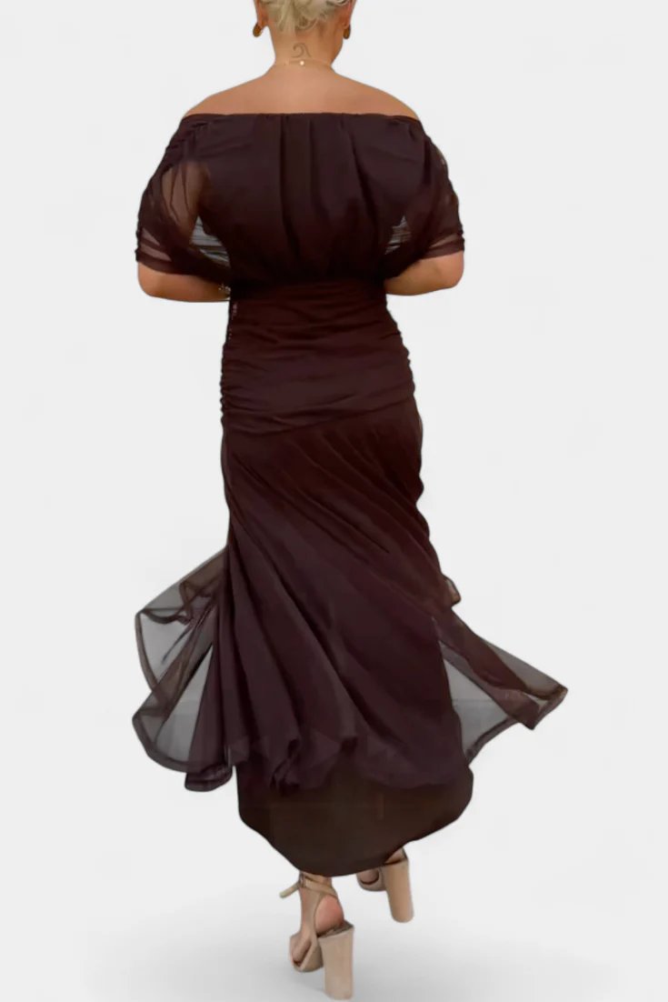 Isla™ | Elegant Floral Print Dress