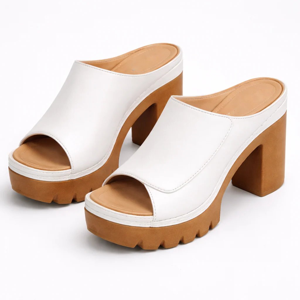 Kaitlyn™ | Platform Wedge Ankle Strap Sandals