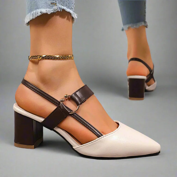 Ivy™ | Cushioned Slingback Block Heels