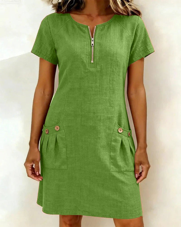 Emilia™ | Lightweight Short Sleeve Casual Dress