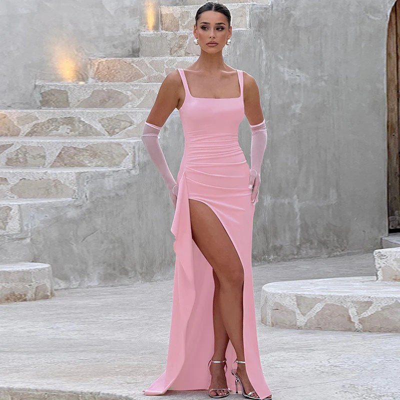 Jade™ | Open Back Slip Maxi Dress