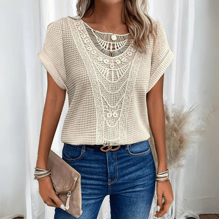 Stella™ | Delicate Lace Detail Summer Top