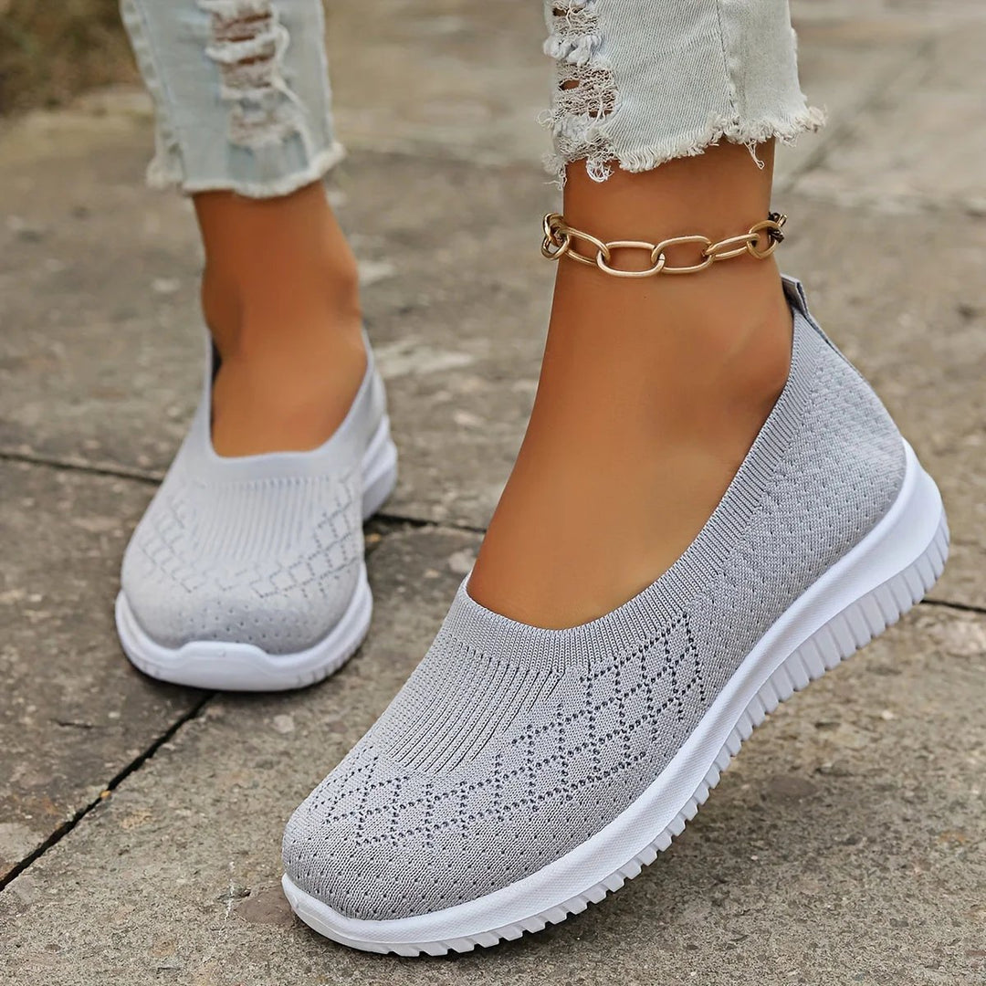 Lucy™ | Breathable Suede Slip-On Loafers