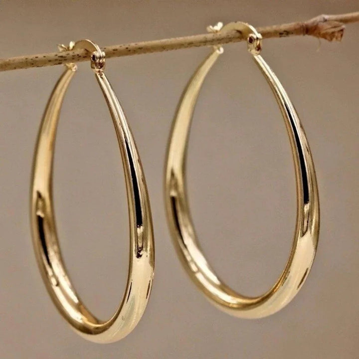 Juliana™ | Sleek Vintage Hoop Earrings
