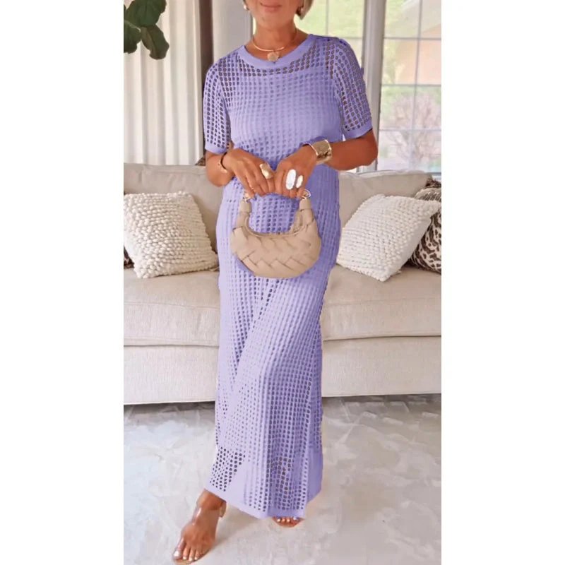 Aliyah™ | Cut-Out Maxi Dress with Free Inner Dress