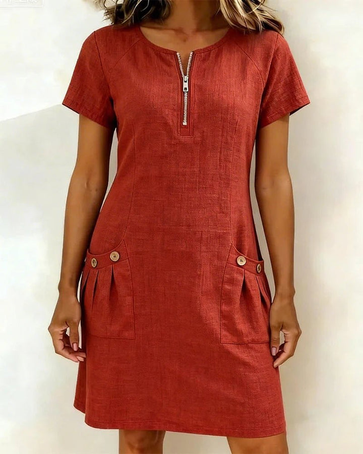 Emilia™ | Lightweight Short Sleeve Casual Dress