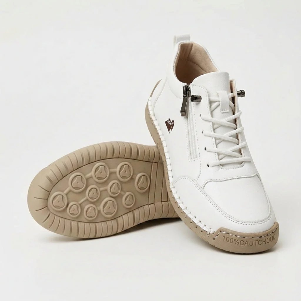 Samantha™ | Orthopedic Zip-Up Wide Fit Sneakers