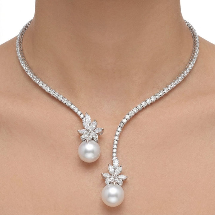 Eden™ | Elegant Pearl Drop Necklace