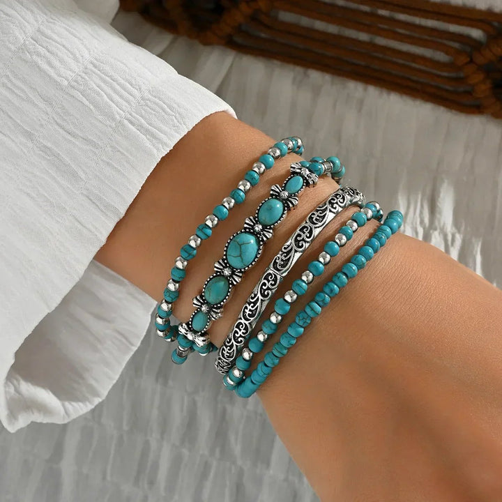Jessica™ | Boho Stackable Beaded Bracelets