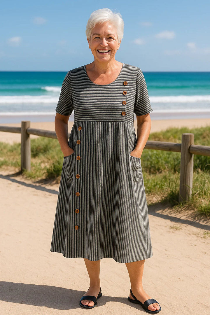 Anya™ | Breathable A Line Midi Dress