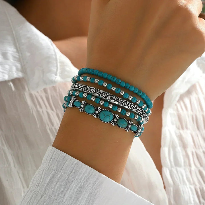 Jessica™ | Boho Stackable Beaded Bracelets
