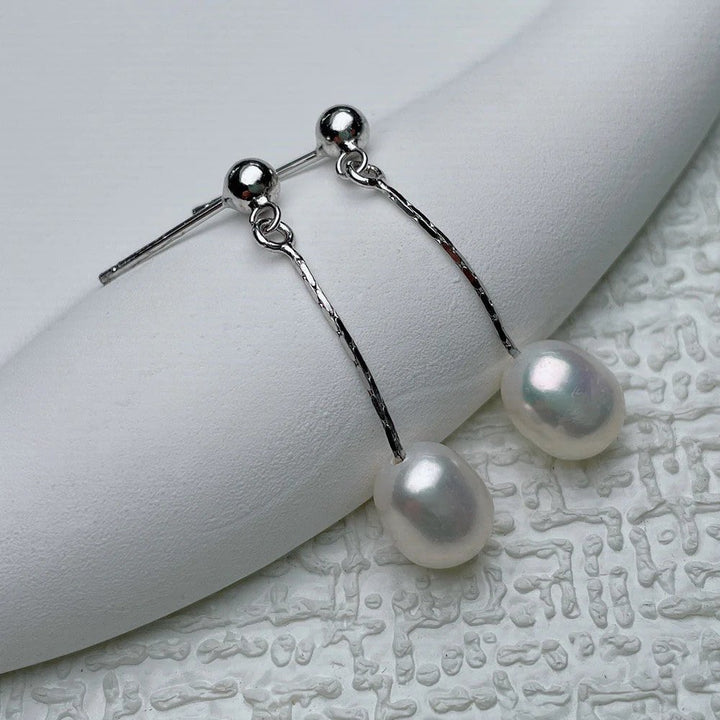 Julianna™ | Elegant Droplet Pearl Earrings