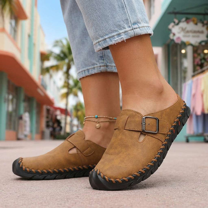 Sophie™ | Anti-Slip Buckle Clogs with Arch Support