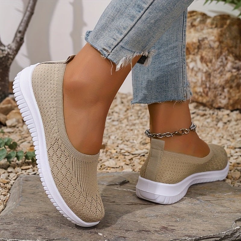 Lucy™ | Breathable Suede Slip-On Loafers