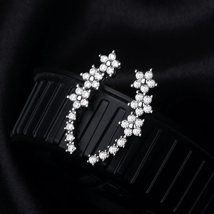 Paige™ | Floral Cluster Ear Cuffs