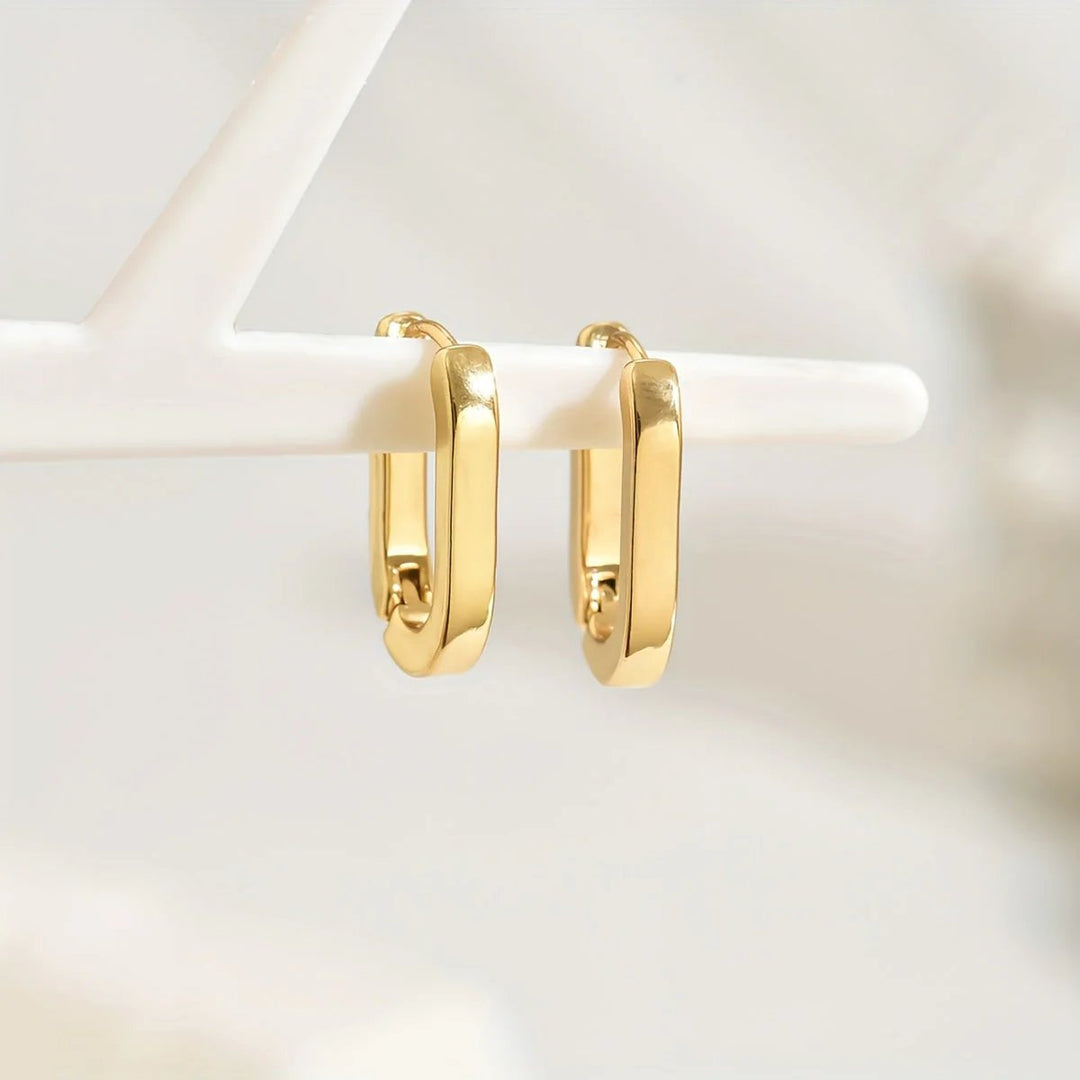 Remi™ | Geometric Hoop Earrings