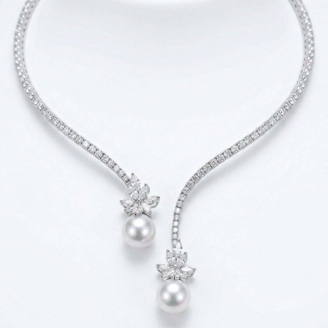 Eden™ | Elegant Pearl Drop Necklace