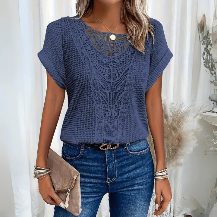 Stella™ | Delicate Lace Detail Summer Top