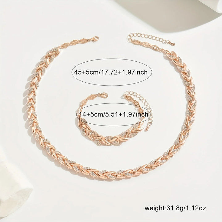 Lyla™ | Chic Braided Jewelry Set