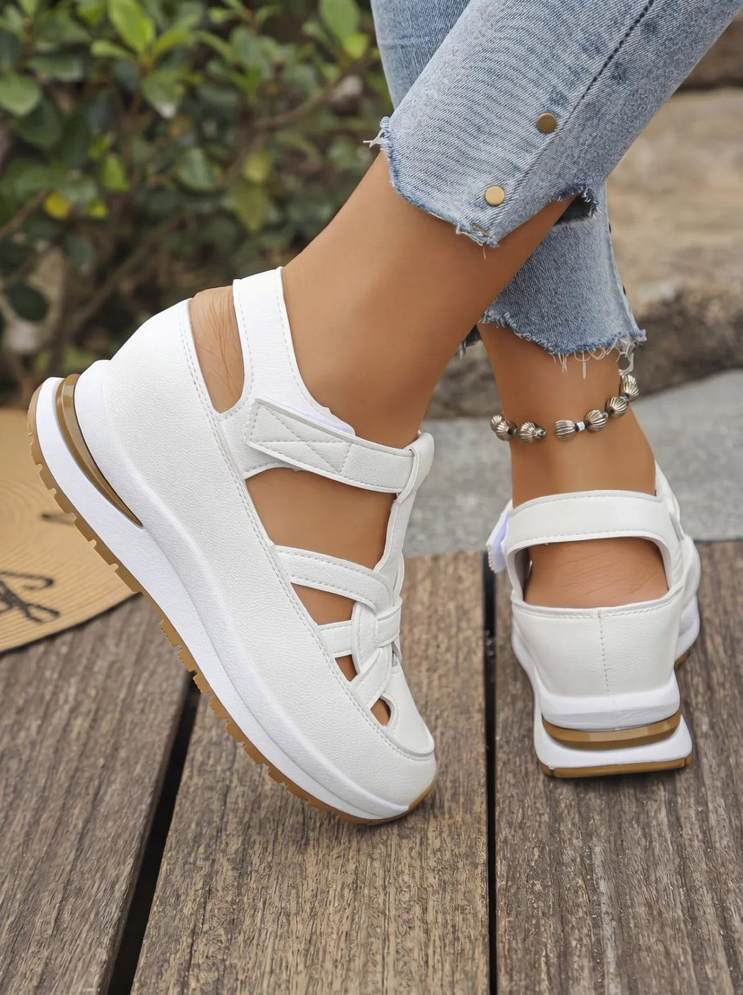 Emma™ | Cushioned Wedge Comfort Sandals
