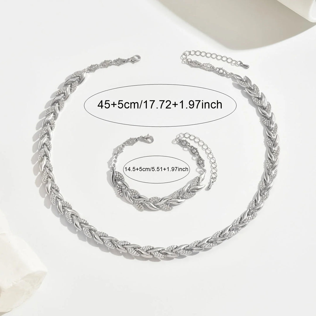 Lyla™ | Chic Braided Jewelry Set