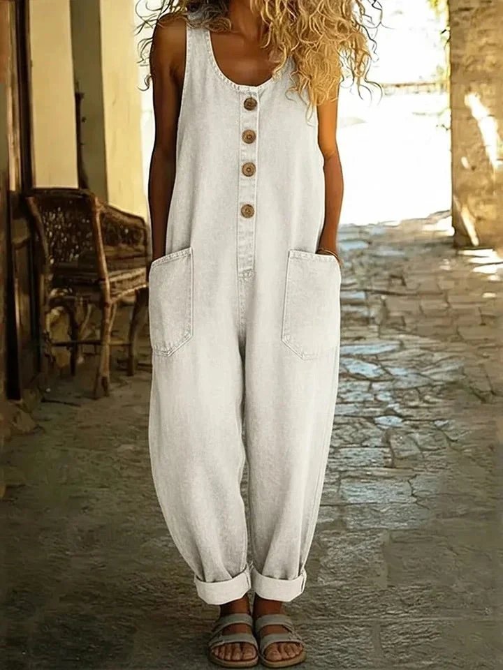 Piper™ | Vintage Denim-Look Breathable Overalls
