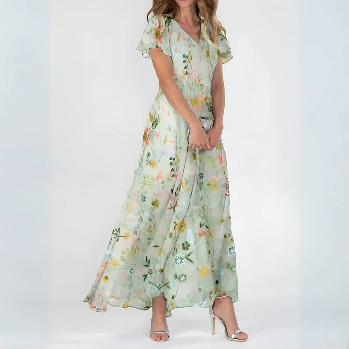 Ruby™ | Tummy Control Wrap Midi Dress