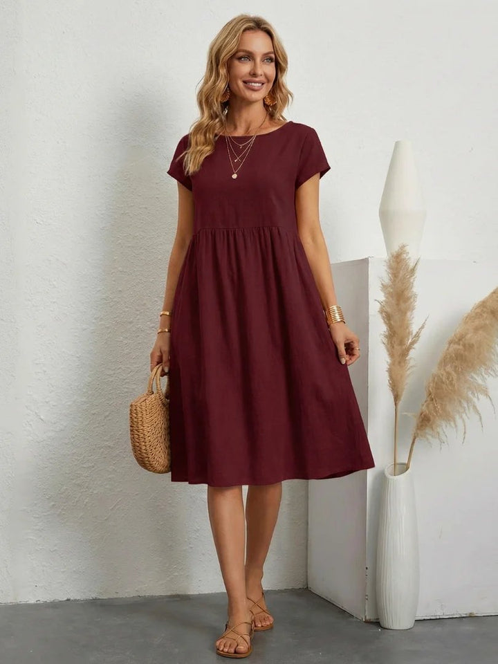 Charlotte™ | Relaxed Tummy Covering Pocket Dress