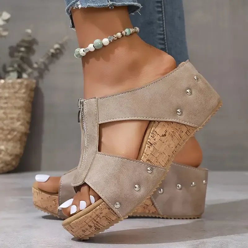Fatima™ | Orthopedic Wedge Platform Sandals