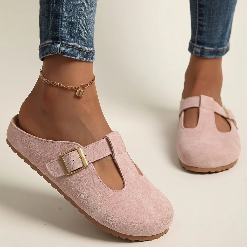 Mila™ | Adjustable Strap Closed Toe Clogs