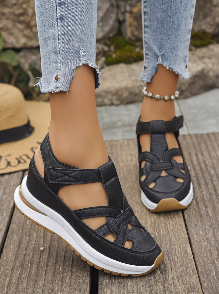 Emma™ | Cushioned Wedge Comfort Sandals