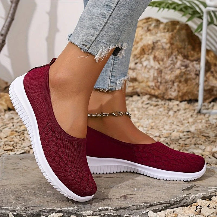 Lucy™ | Breathable Suede Slip-On Loafers