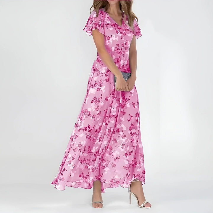 Ruby™ | Tummy Control Wrap Midi Dress