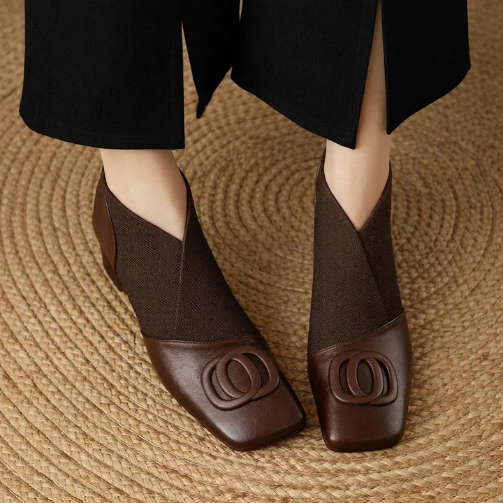 Camille™ | Cushioned Slip-On Comfort Flats