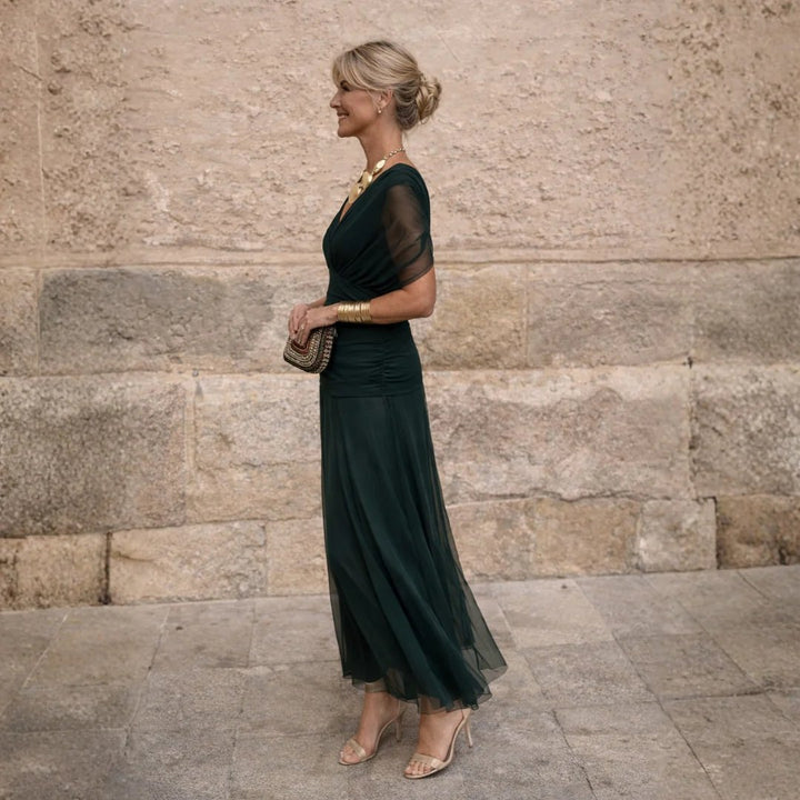 Aaliyah™ | Off Shoulder Flowy Maxi Dress