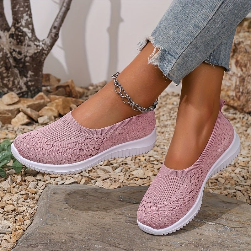Lucy™ | Breathable Suede Slip-On Loafers