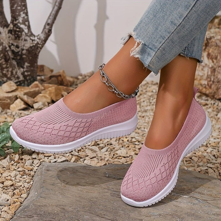Lucy™ | Breathable Suede Slip-On Loafers