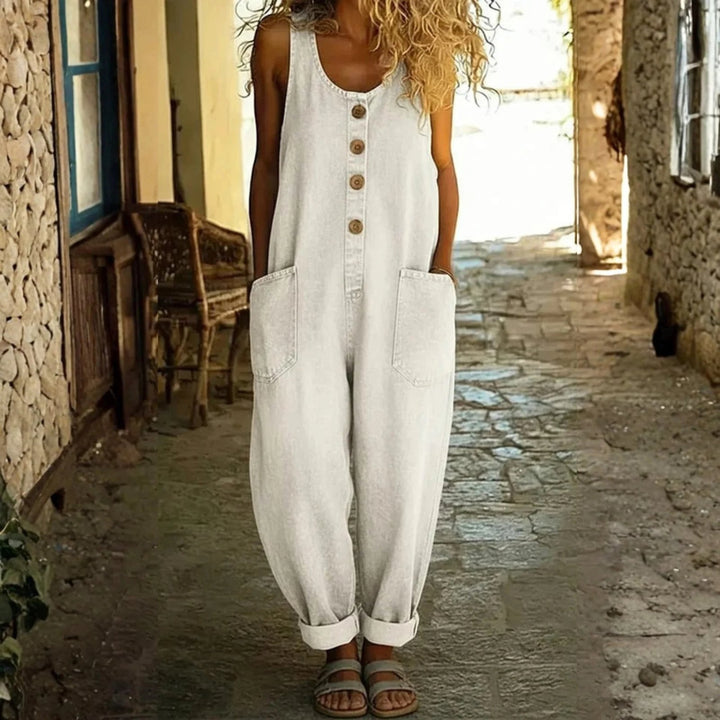 Anna™ | Vintage Washed Denim Overalls