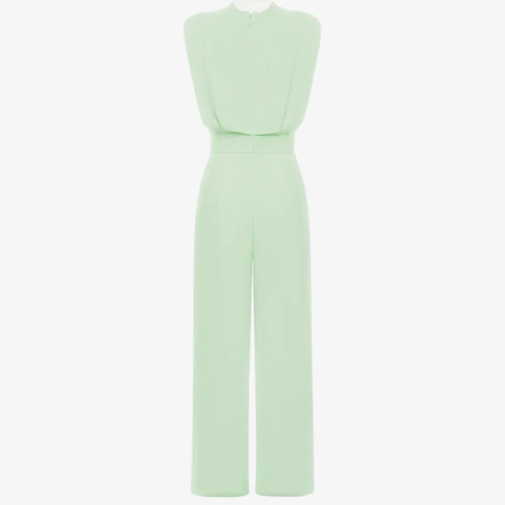 Lucille™ | Belted Wide Leg Jumpsuit
