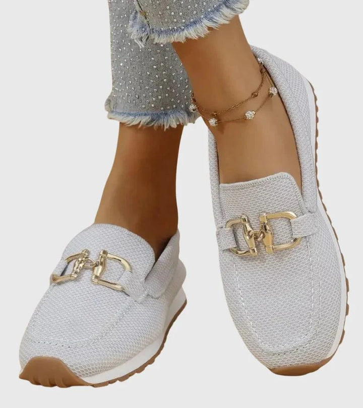 Leilani™ | Buckle Detail Lightweight Loafers