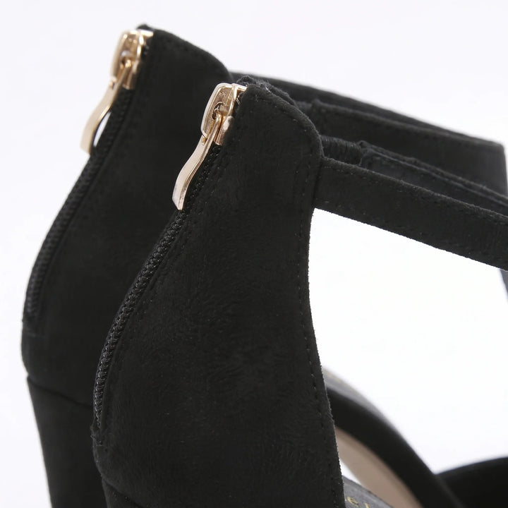 Kinsley™ | Stiletto Heel Cut-Out Strap Sandals