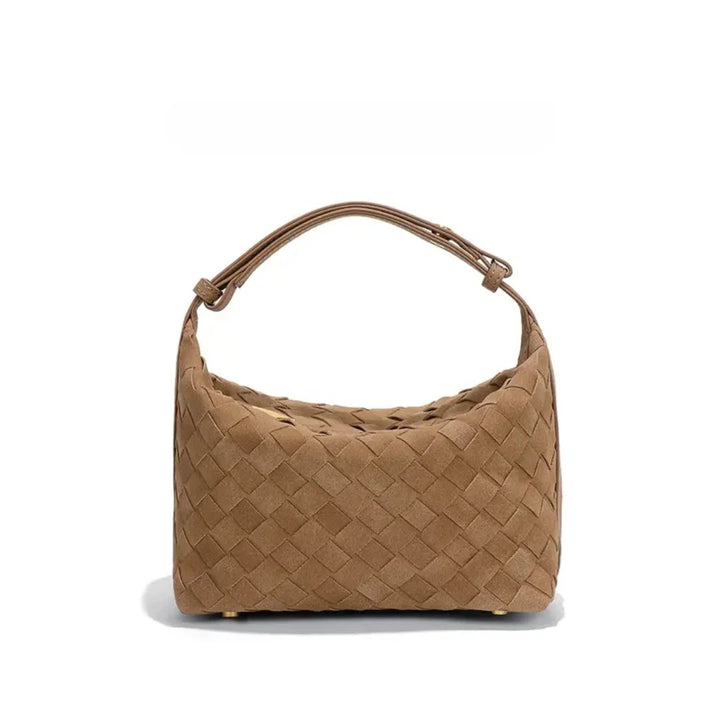 Emma™ | Matte Woven Structured Handbag