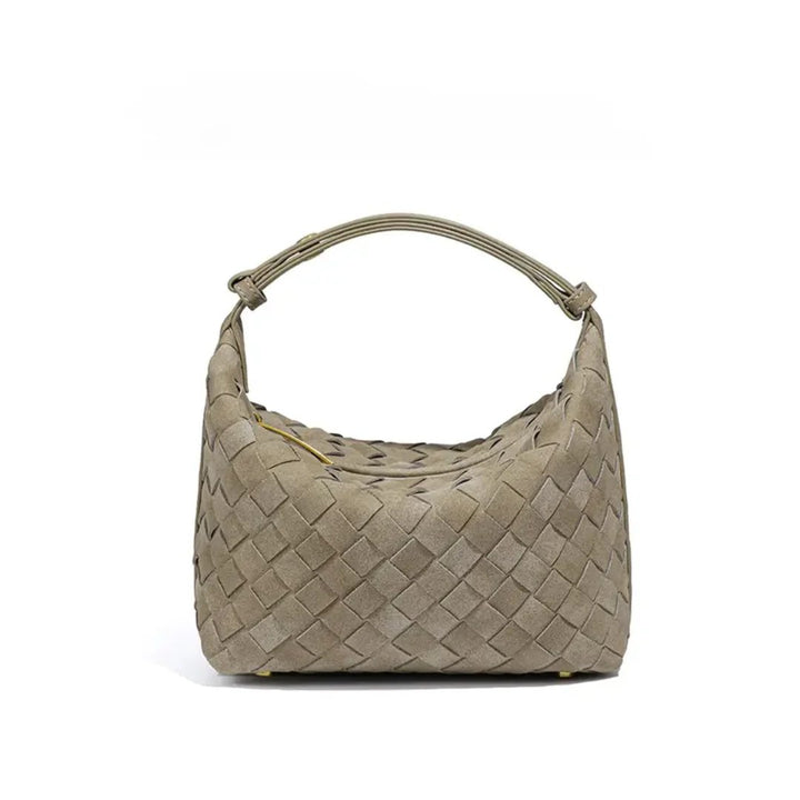 Emma™ | Matte Woven Structured Handbag