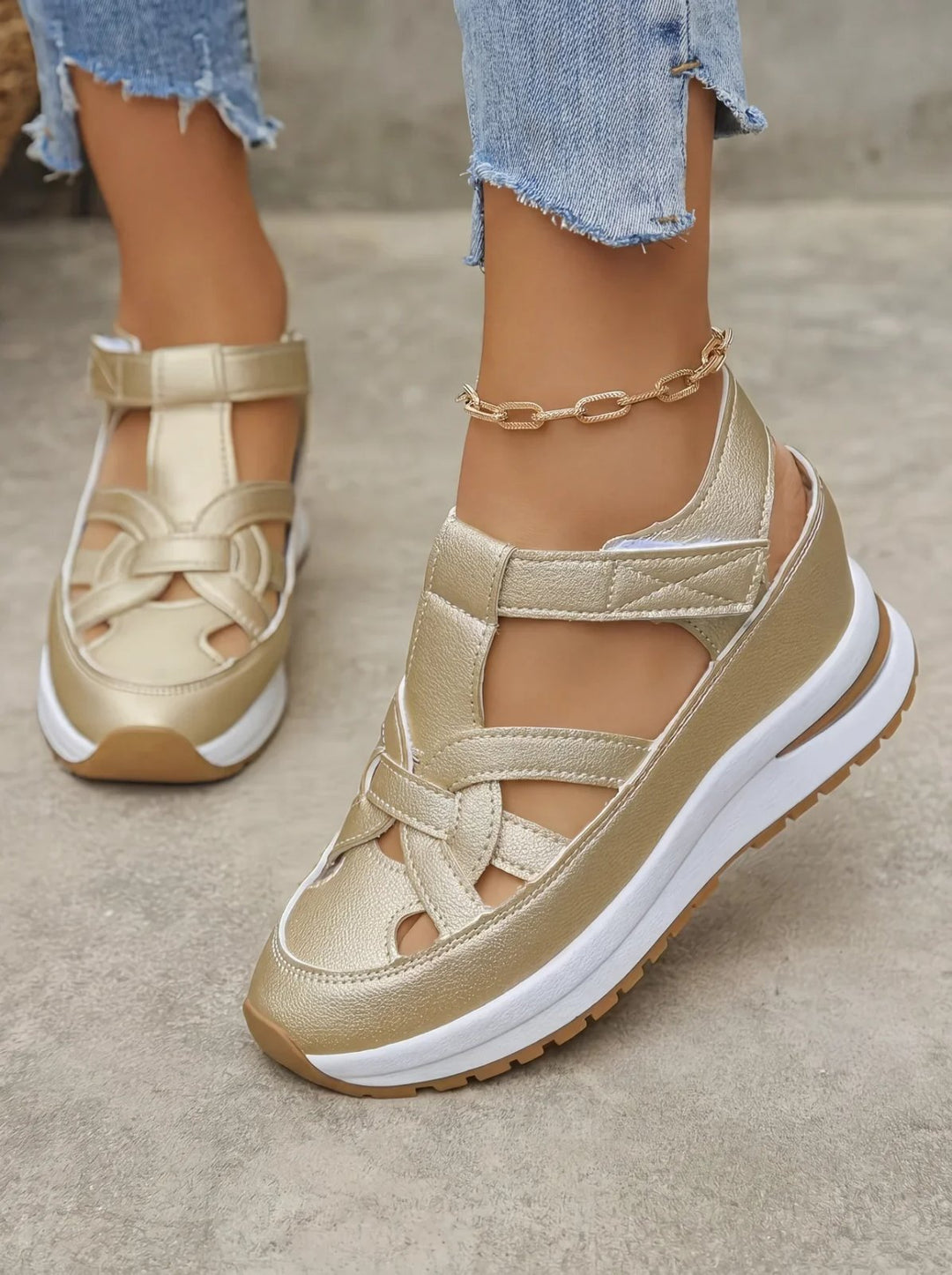 Emma™ | Cushioned Wedge Comfort Sandals