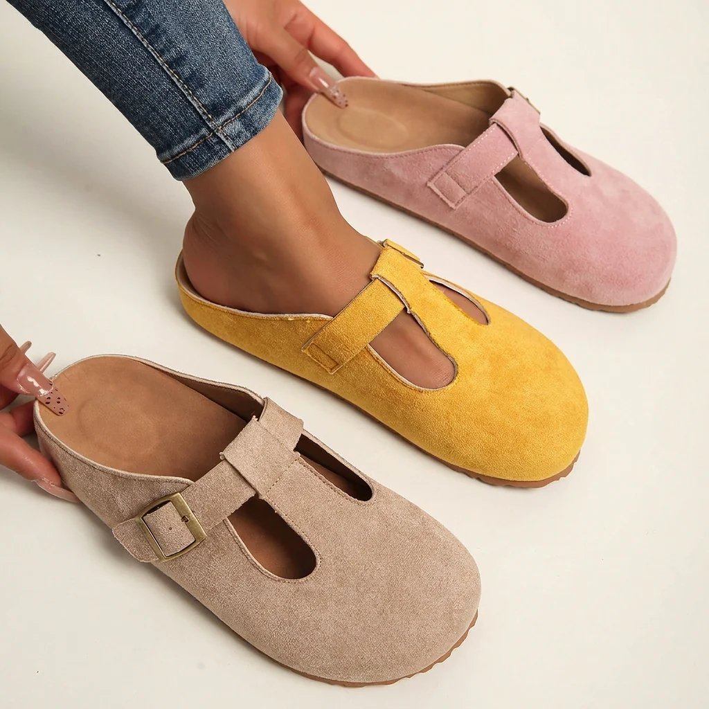 Mila™ | Adjustable Strap Closed Toe Clogs