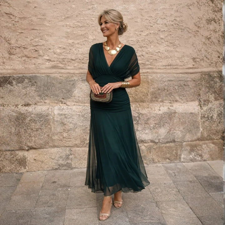 Aaliyah™ | Off Shoulder Flowy Maxi Dress