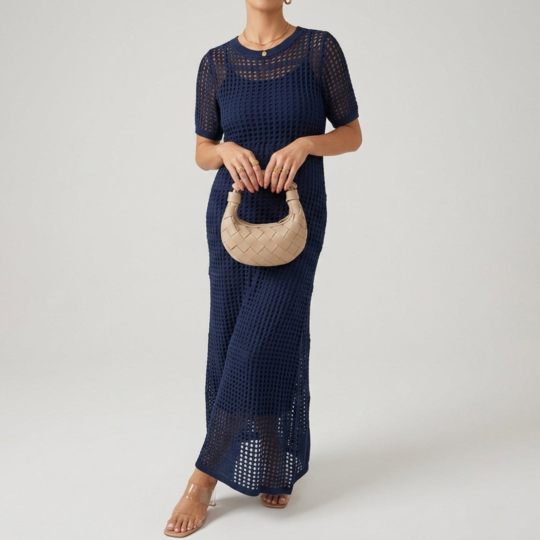 Aliyah™ | Cut-Out Maxi Dress with Free Inner Dress