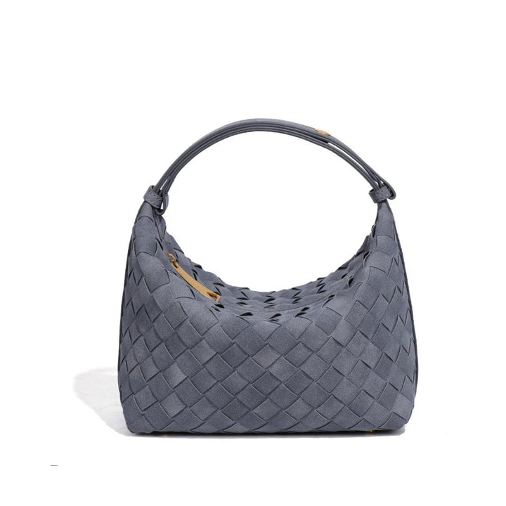 Emma™ | Matte Woven Structured Handbag